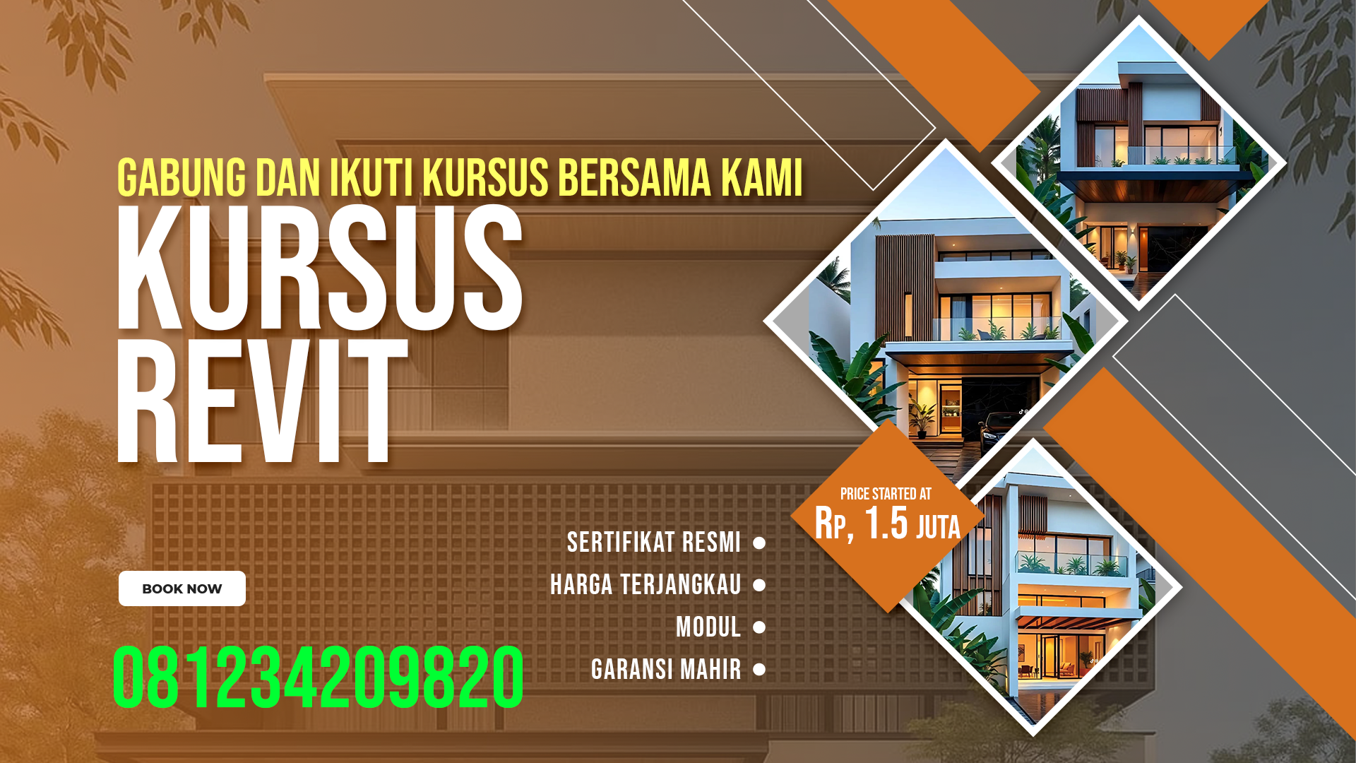 KURSUS REVIT SURABAYA