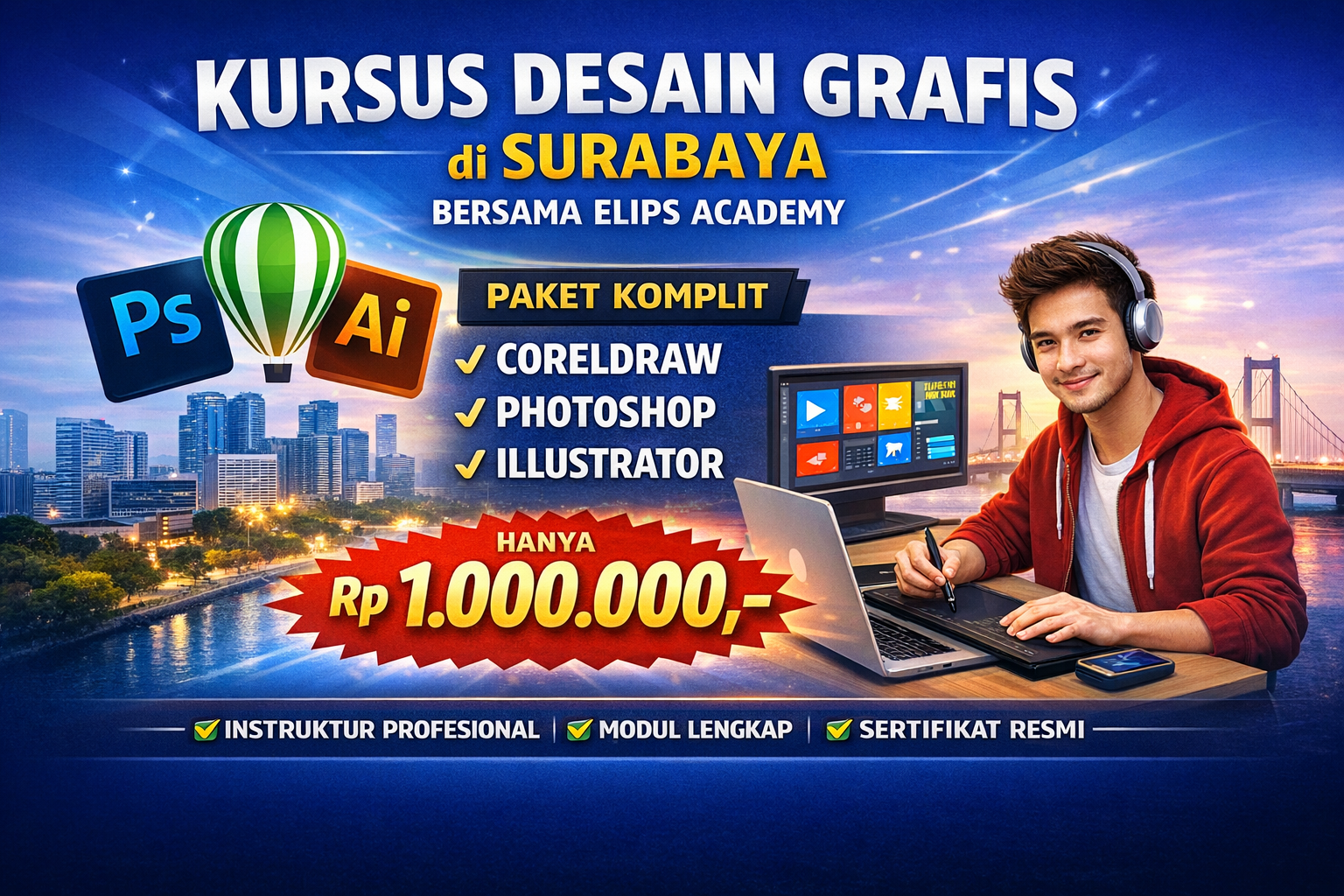 kursus desain grafis surabaya